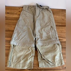 REI convertible hiking cargo pants/shorts - 18M